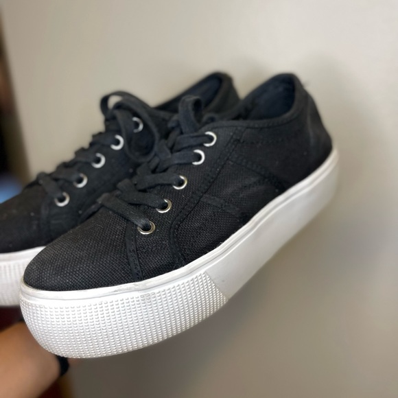 Steve Madden black platform sneakers - Picture 4 of 4